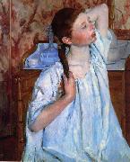 Mary Cassatt, Girl Arranging her Hair